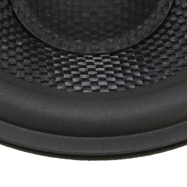 Pappershögtalarkon Drum Paper 1 tum innerdiameter Gummi Surround Subwoofer Koner Drum Paper för 4 tum högtalare