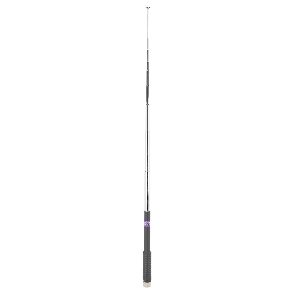 Anti-kollisionsantenn i aluminiumlegering med lång dragstång, SMA-hane, VHF 136-174 MHz