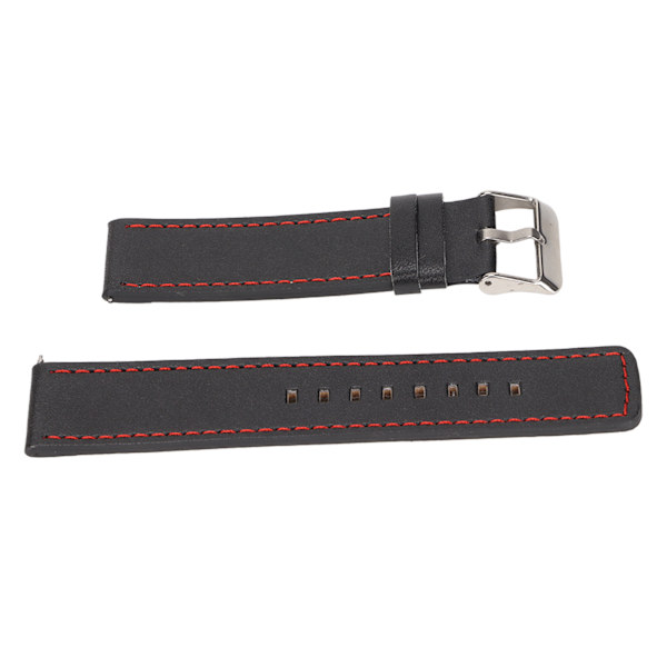 Läderklockarmband Kompatibelt med Realme Watch 2 Pro 22mm Smartwatch Läderklockarmband Rem
