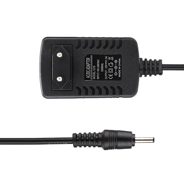 12V 1.5A Tabletladdare Adapter för Acer Iconia Tab A500 A501 A200 A100 A101(EU-kontakt 100-240V)