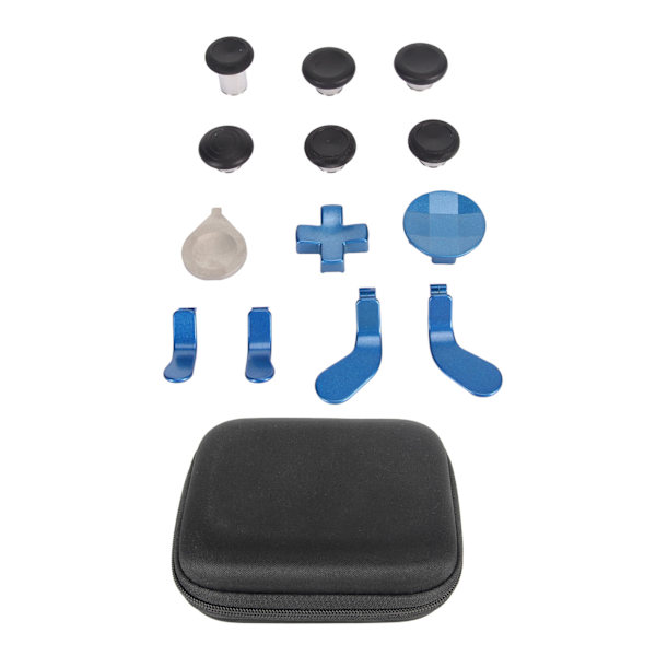 Udskiftning af Tommelfingerpinde Kit Følsomme Magnetiske Metal Tommelfingerpinde til Xbox One Elite Series 2 Blå