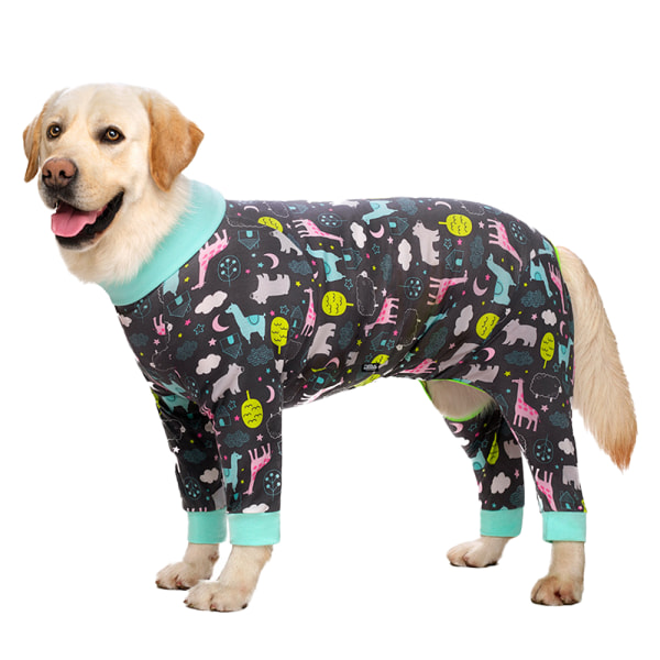 Hunde Pyjamas Jumpsuit, Letvægts Hund Pjs Tøj Beklædning Ones