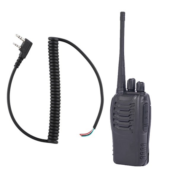 Högtalarmikrofon Walkie Talkie Högtalarkabel För Baofeng UV5R För Kenwood TK-240 För Linton Handmikrofon