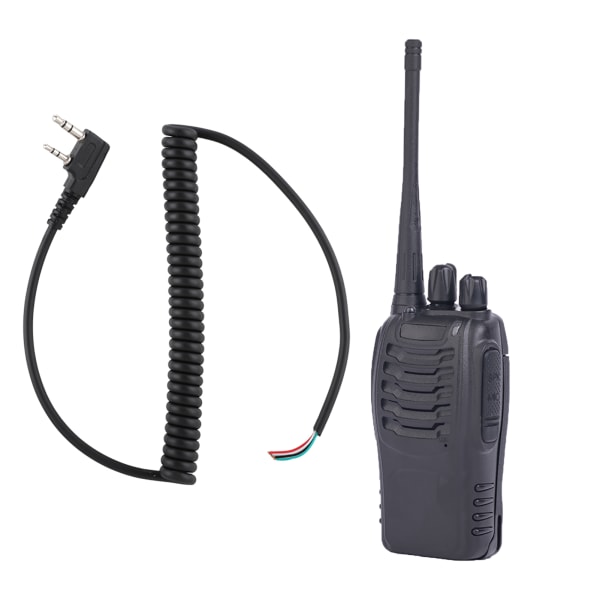 Højttalermikrofon Walkie Talkie Højttalerkabel Til Baofeng UV5R Til Kenwood TK-240 Til Linton Håndmikrofon