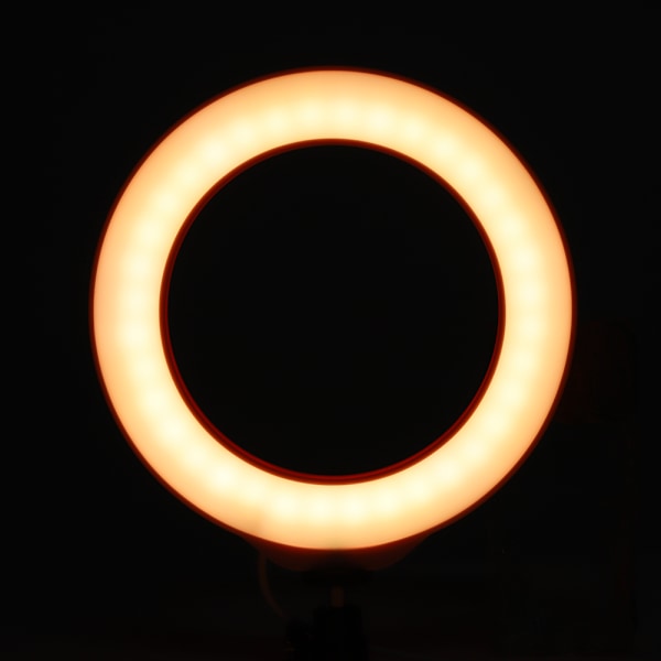 PULUZ PU378F 2835 72stk LED 3-fargers lysmodus justerbar USB-port ringlys rosa