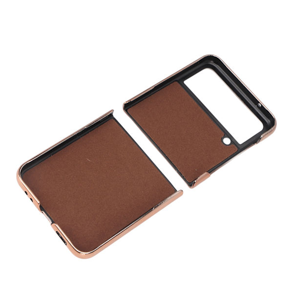 Telefon Etui Luksus Nano Plating Stødsikker Ridsefast Beskyttende Telefon Cover til Samsung til Galaxy Z Flip4 Sort