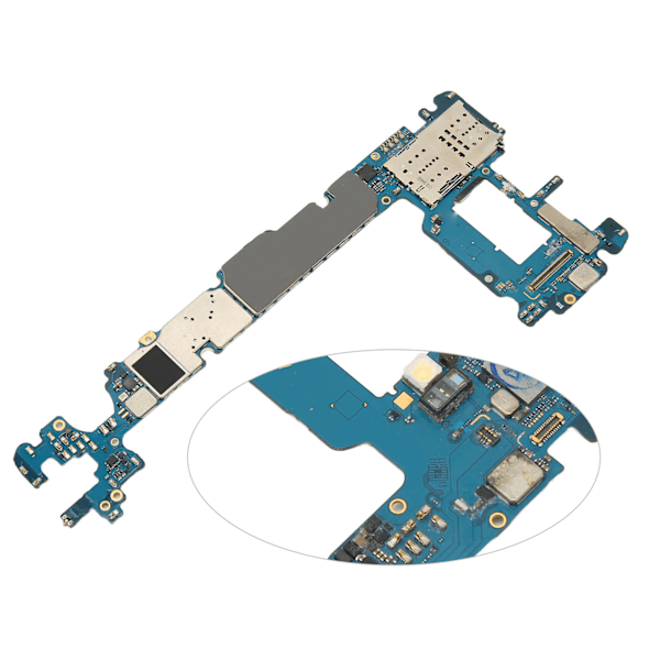 Låst upp mobiltelefon moderkort PCB moderkort logikbräda för Samsung Galaxy Note9 64GB