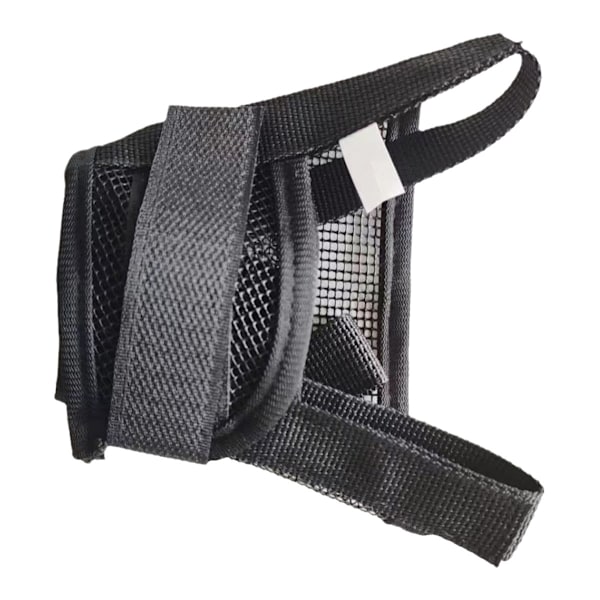 Polyesterfiber Hundmunkorg, Bekväm Andningsbar Mesh Anti-Bett Anti-Slick Munkorg för Stora Hundar, Ultraventilerad Design Snabb Passform för Säkerhet