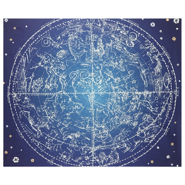 Bohemian Constellation Veggteppe Sengeteppe Veggteppe (4)