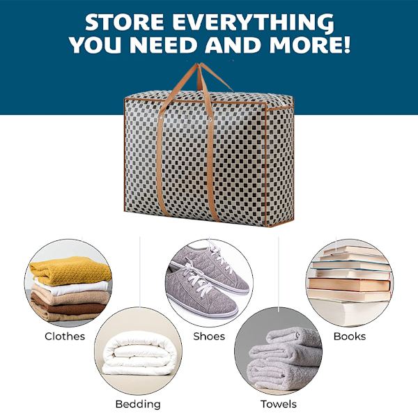 Praktisk förvaringsväska Vattentät Heavy Duty Resväska Caddy Organizer Fällbar