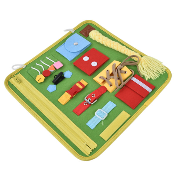 Pedagogisk sensorisk tavle Baby Activity Board Intelligence Development Toy for Toddler