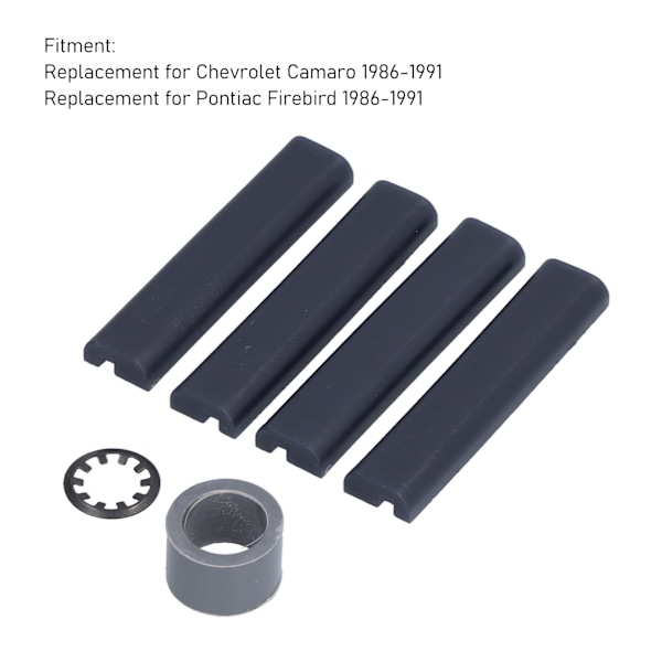 Bakluke Motor Trekk ned Styringer Bøsninger Kit Erstatning for Chevrolet Camaro 1986‑1991