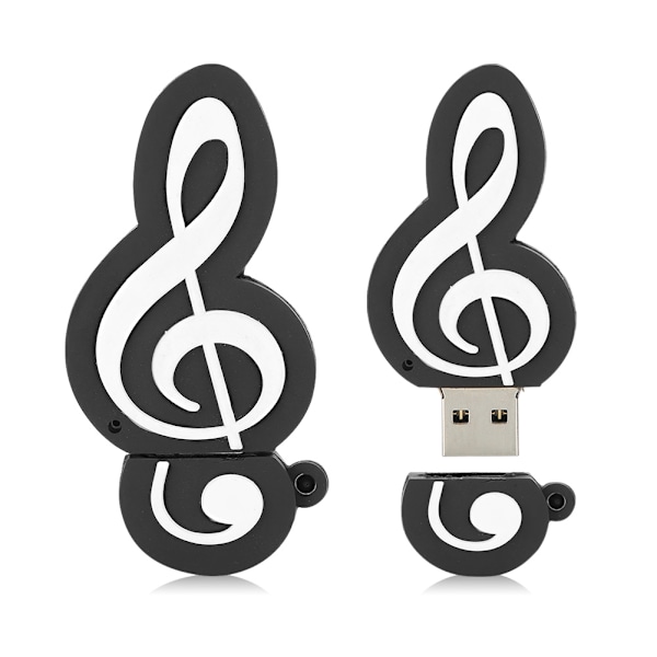 32G Musikalsk Note USB Flash Drive Høj Hastighed USB3.0 Pendrive Memory Stick til Win98/ME/2000/XP