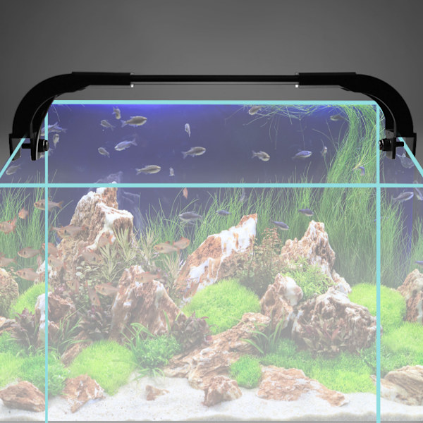 10W LED Akvarielys Akvarium Vandplanter Dæmpbar Dyrkning