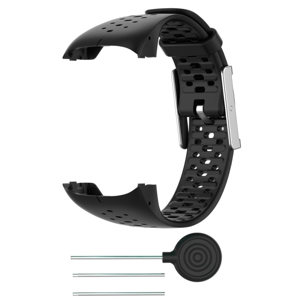 Silicone Replacement Wrist Band Watch Band Compatible for Polar M400 M430 with Tool