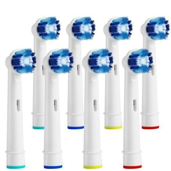 Kompatibla Tandborsthuvuden 8-Pack Lätt Att Byta Ut För Optimal Hygien