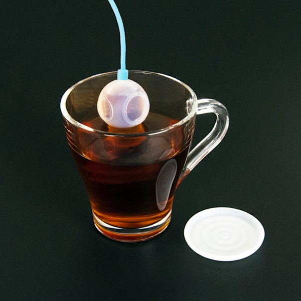 Innovativ dykform silikon teinfuser sil för hem tebryggning