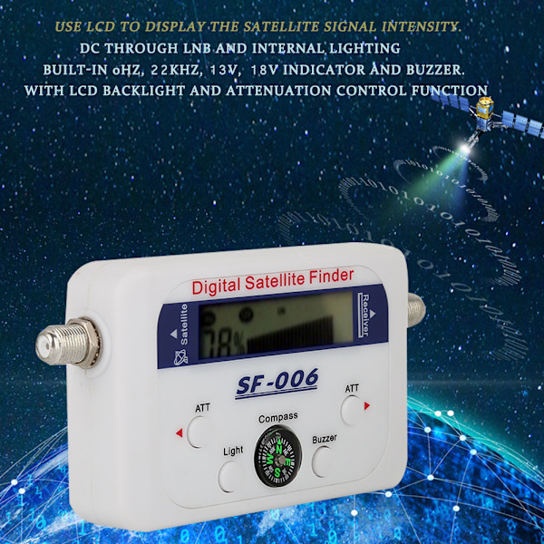 LCD Digital Satellitt Finder SF-9506 Digital Satellitt Signal Finder SF-006 Finder Digital