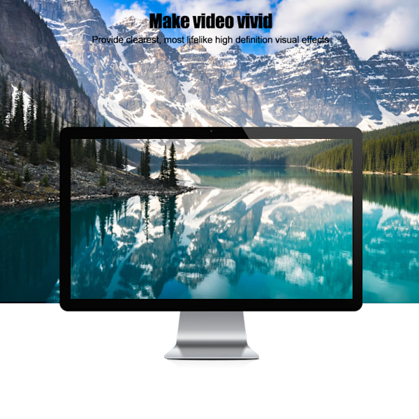 Universal Mini AV till HDMI Adapter Lång Linje Hög Definition Video Converter AV2HDMI