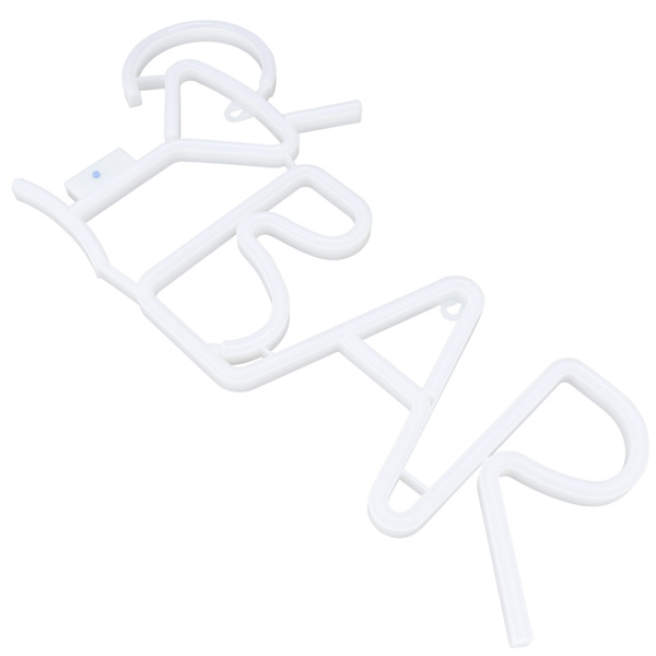 LED Neon Skilt BAR Neon Lys 8 Tilstande 24-Tasters Fjernbetjening til H