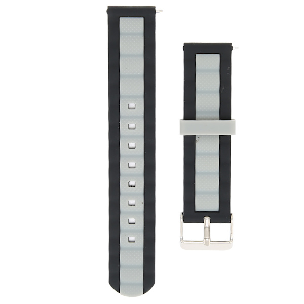 20mm justerbar silikoneurrem til Amazfit GTS 3/GTS 2/Bip S/Bip U smartwatch
