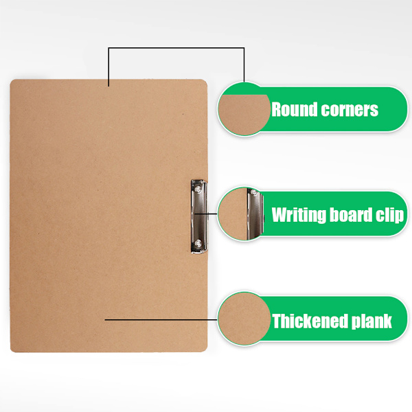 Urklipp (2-pack) av Office Solutions Direct! ECO-vänlig hårdskiva Urklipp, klämma standard