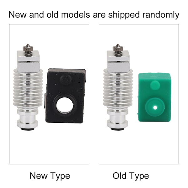 Uppgradera kylfläns extruder kylare Hotend 1,75 mm PT100 V6 munstycke 3D-skrivartillbehör