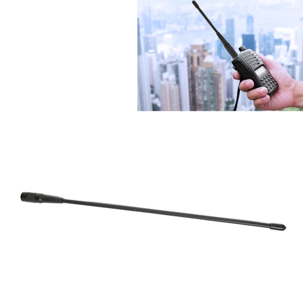 RHD‑771 SMA-hane Walkie Talkie-antenn 144/430MHz-antenn för Yaesu VX‑3R VX‑6R RT3S RT3RT1RT81 TYT MD‑380SMA-hane