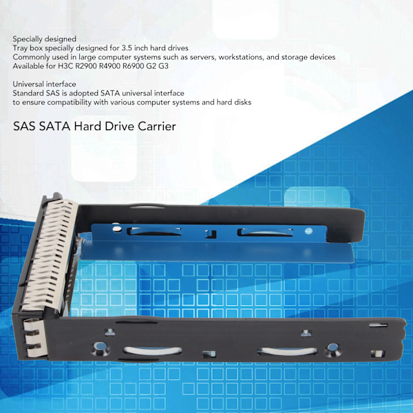SAS SATA-hårddiskhållare Universal 3,5-tums hårddiskfack för H3C R2900 R4900 R6900 för G2 G3