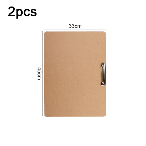Urklipp (2-pack) av Office Solutions Direct! ECO-vänlig hårdskiva Urklipp, klämma standard