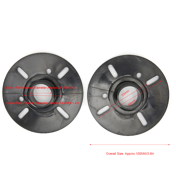 2PCS Diskant Högtalare Horn Adapter Högtalare Drive Head Tillbehör Extern Tråd