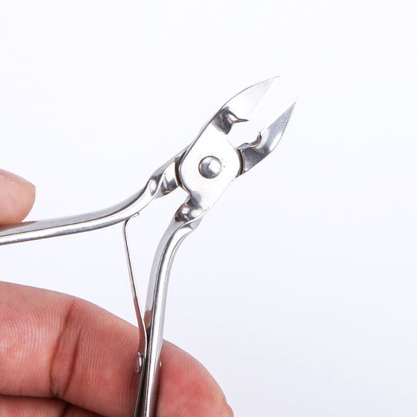 Nagelbandstrimmer i rostfritt stål, professionell nagelbandsklippare för oöverträffad precision och hållbarhet i din manikyrpraktik
