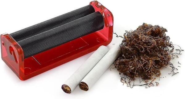 GETIT Savukekone pyörivä leikattu tupakka savuke savuke savuke punainen