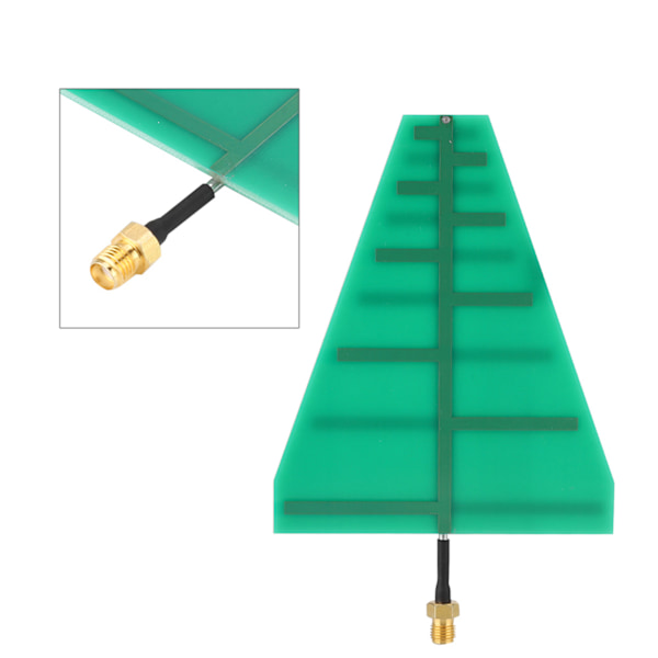 15W 5-6dB 1,35GHz-9,5GHz UWB Ultra Wideband Logaritmisk Periode Antenne Retningsbestemt Lineær
