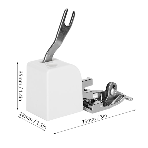 Sideskjærende trykkfot Husholdnings multifunksjonell trimmekutter reservedeler CY10
