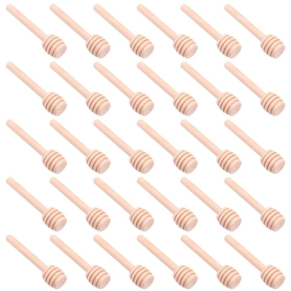 30 stk Mini Trehonning Dipper Pinner, 3 Tommers Server for Honning