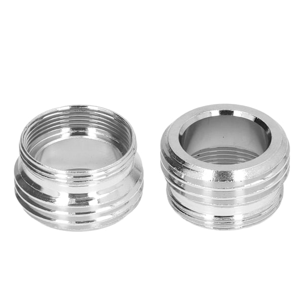2 sett kranadapter rett gjenge 15/16 tommer hann 27/32 tommer hunn til 17/16 tommer hageslange