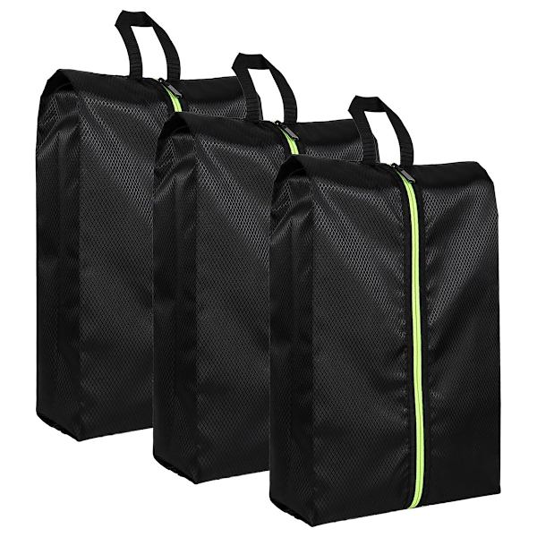 Skopåsar för resor - Set med 3-pack stora kapacitet Oxford tygskopåsar