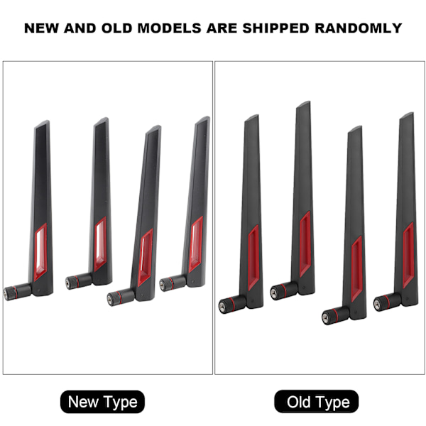 Til ASUS 8DBi trådløs routerantenne med Rp sMA-grænseflade, der understøtter 2,4 GHz-5 GHz-spektrum (4 stk.)