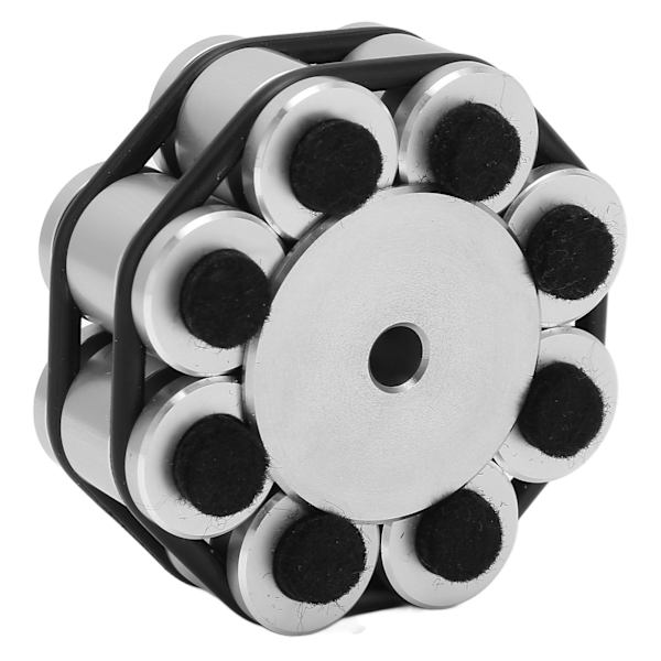 Platetallvektklemme for platespiller, skive-stabilisator med silikonbunn for vibrasjonsdemping
