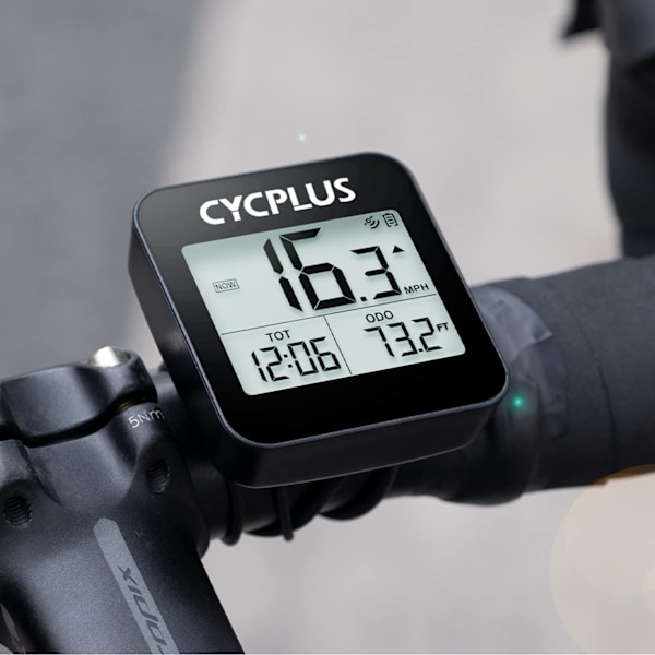 Cykelcomputer för entusiaster, avancerad GPS-cykelcomputer med högprecisionsspårning och robust vattentålighet