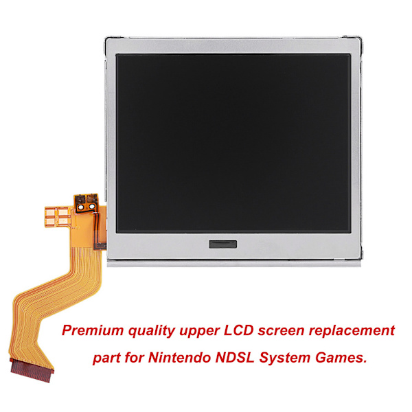 Högkvalitativa reservdelar Övre nedre LCD-skärm Display för Nintendo NDSL