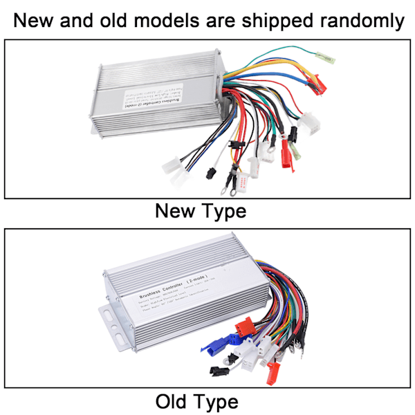 48V 60V 64V 1000W‑1500W Elektrisk cykel børsteløs hastighedsmotorcontroller til elektrisk scooter