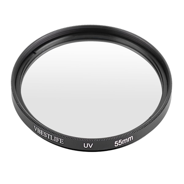 VBESTLIFE Universal Ultra Slim UV-filter Objektivbeskyttende filtre til DSLR-kameraer 55mm