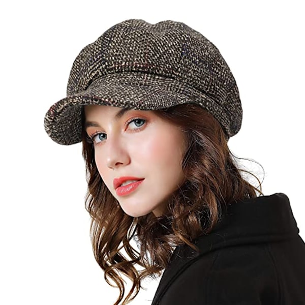 Kvinners Beret Newsboy Hat Fransk Stil Cap Klassisk Høst Vår