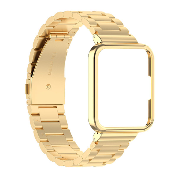 Metallbandfodral Kompatibelt med Xiaomi Redmi Watch2 Lite Internationell Version Metallrem med Skyddsfodral