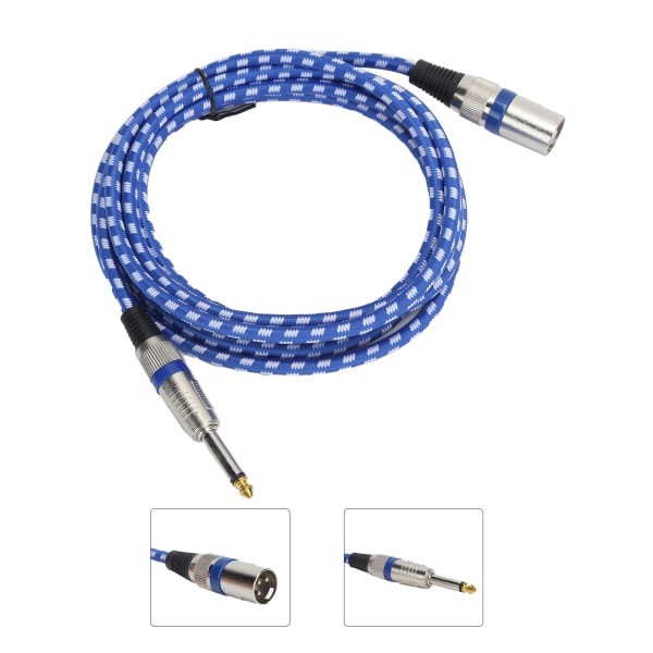 JORINDO XLR til 1/4 tommer 6,35 mm han-kabel afbalanceret signalforbindelse mikrofonledning