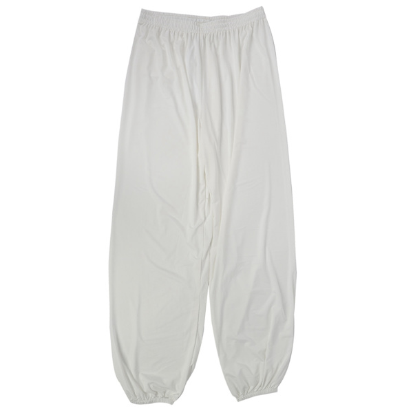 Naiset Jooga Juoksu Urheilu Pehmeä Hengittävä Kuntoilu Kuntosalihousut Housut Tai Chi Bloomers (valkoinen XL)