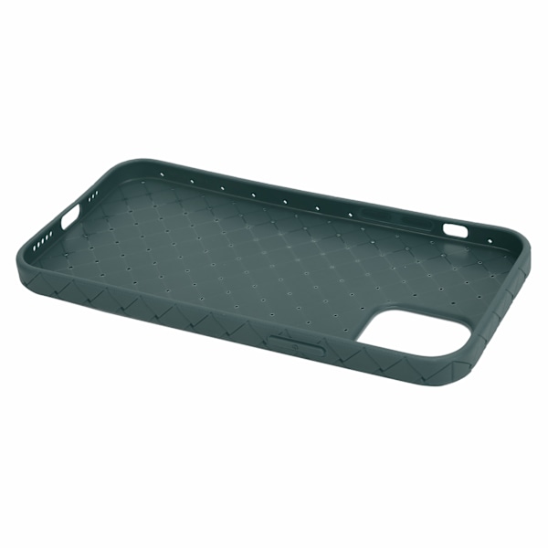 Smartphone Bagcover Bagside Støvsikkert Etui Beskyttende Cover til IPhone 12/12 Pro(Grøn )
