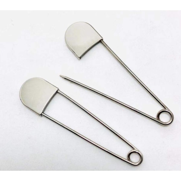 Metallbrosch Pin Lapel Stick Pin Kostym Slips Brosch 2PCS